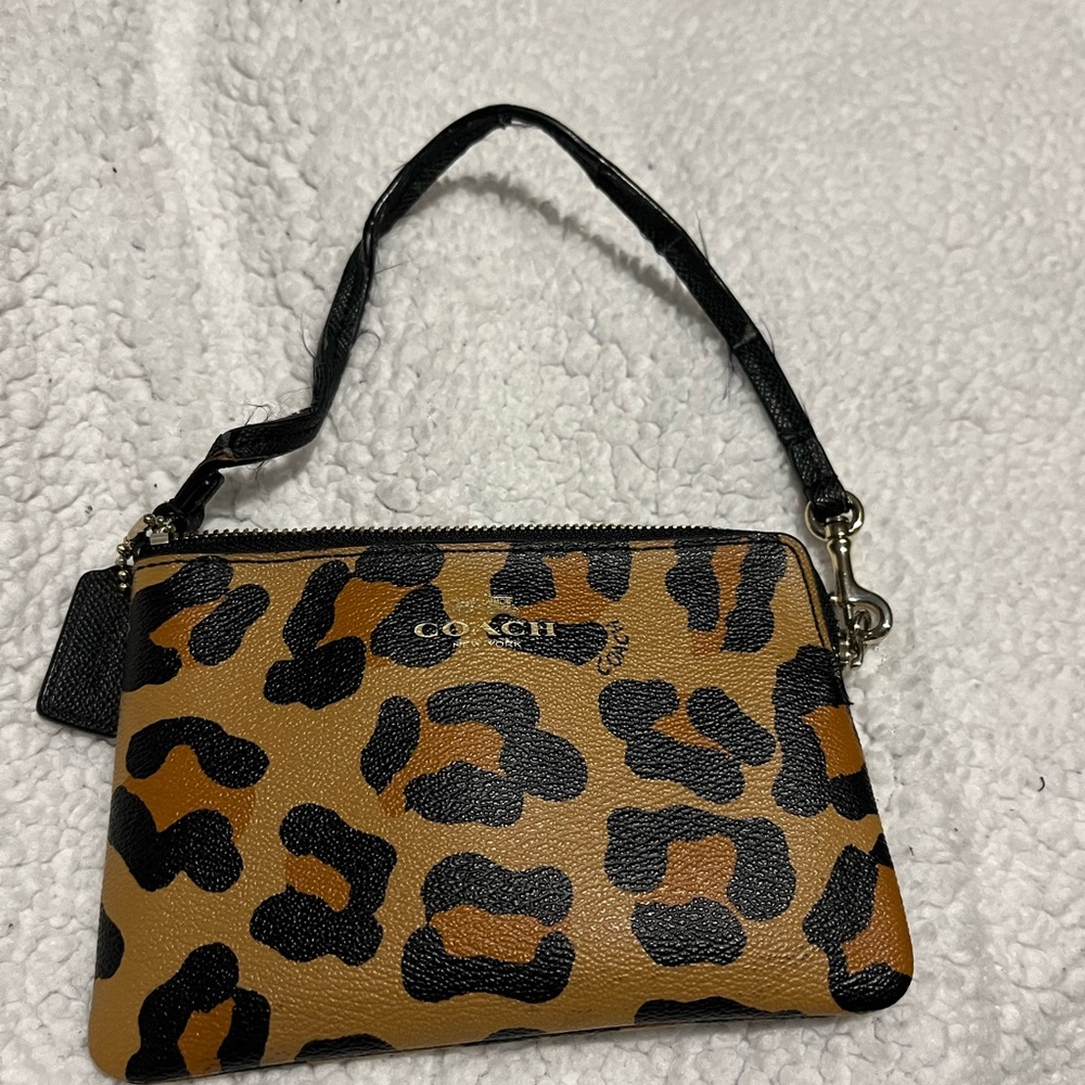 COACH Mini Wristlet Purse - Used
